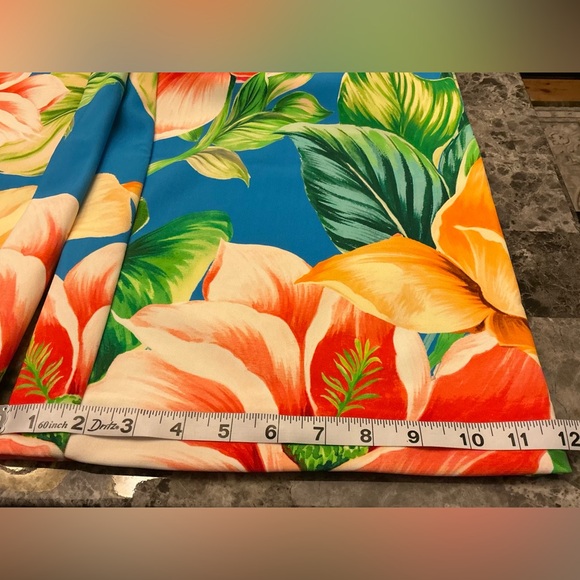 Boston Proper Boho Travel Wide-Leg Tropical Floral Print Crop Pant Woman Size S - Picture 10 of 10